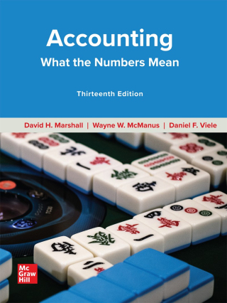 Cover image: Accounting: What the Numbers Mean ISE 13th edition 9781265051563