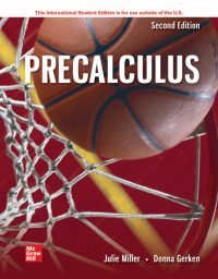 Cover image: ISE Precalculus 2nd edition 9781265247188