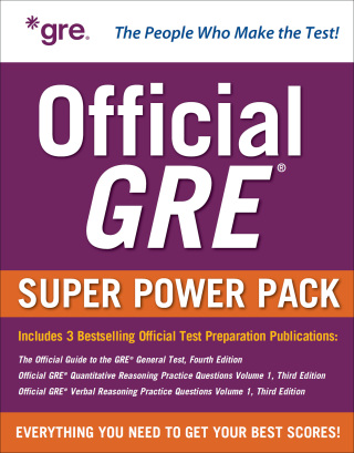 Cover image: Official GRE Super Power Pack, Third Edition 3rd edition 9781264984657