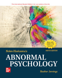 Cover image: Abnormal Psychology 9th edition 9781265237769