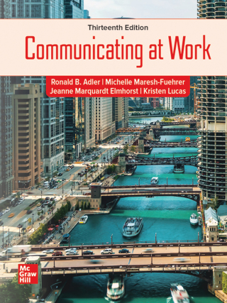 Cover image: Communicating at Work ISE 13th edition 9781265226060
