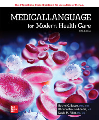 Cover image: Medical Language for Modern Health Care 5th edition 9781265245481