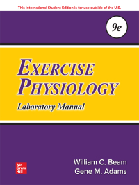 Cover image: Exercise Physiology Laboratory Manual 9th edition 9781265213367