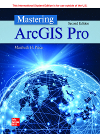 Cover image: Mastering ArcGIS Pro 2nd edition 9781265127718