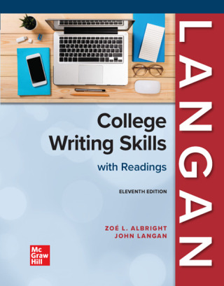 Cover image: College Writing Skills with Readings 11th edition 9781264307012