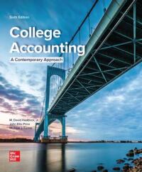 Cover image: College Accounting (A Contemporary Approach) 6th edition 9781265644109