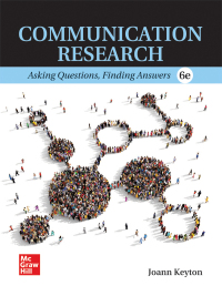 Cover image: Communication Research: Asking Questions, Finding Answers 6th edition 9781266143724