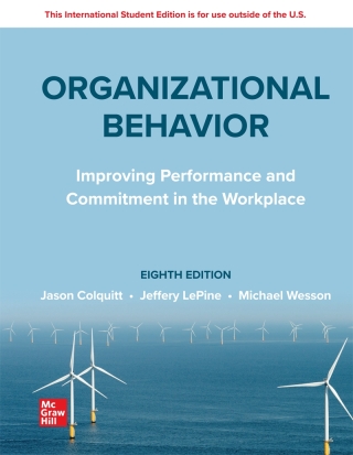 Cover image: Organizational Behavior 8th edition 9781265049409