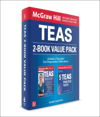 Cover image: McGraw Hill TEAS 2-Book Value Pack 4th edition 9781265678470