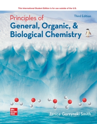 Imagen de portada: Principles of General, Organic & Biochemistry 3rd edition 9781265151201