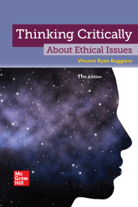 Cover image: Thinking Critically About Ethical Issues 11th edition 9781264600274