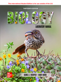 Cover image: Biology Laboratory Manual ISE 13th edition 9781265136734