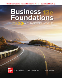 Imagen de portada: Business Foundations 13th edition 9781265043698