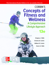 Imagen de portada: Corbin's Concepts of Fitness And Wellness: A Comprehensive Lifestyle Approach 13th edition 9781265187712