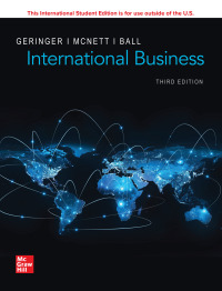 Imagen de portada: International Business 3rd edition 9781265045845
