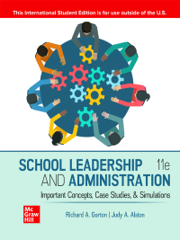 表紙画像: School Leadership and Administration: Important Concepts, Case Studies, and Simulations 11th edition 9781265184513