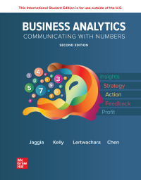 Cover image: Business Analytics 2nd edition 9781265087685