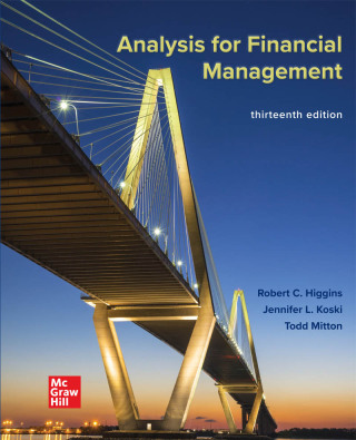 Cover image: Analysis for Financial Management ISE 13th edition 9781265042639