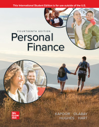 Cover image: Personal Finance 14th edition 9781265105426