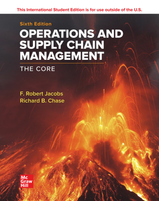 Cover image: ISE Operations and Supply Chain Management: The Core 6th edition 9781265076825
