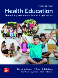 Cover image: Health Education: Elementary and Middle School Applications 10th edition 9781264299829