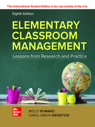 Cover image: Elementary Classroom Management: Lessons from Research and Practice ISE 8th edition 9781265219444