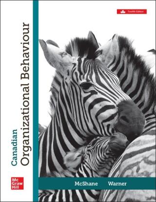 Cover image: Canadian Organizational Behaviour 12th edition 9781264854493