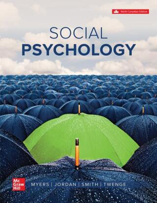 Cover image: (CANADIAN EDITION) Social Psychology 9th edition 9781264841882