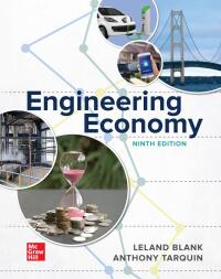Cover image: Engineering Economy 9th edition 9781264158096