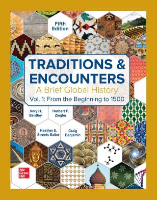 Cover image: Traditions & Encounters: A Brief Global History Volume 1 5th edition 9781264339532