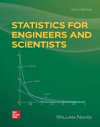 Cover image: Statistics for Engineers and Scientists 6th edition 9781266672910