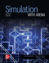 Cover image: Simulation with Arena 7th edition 9781264162444
