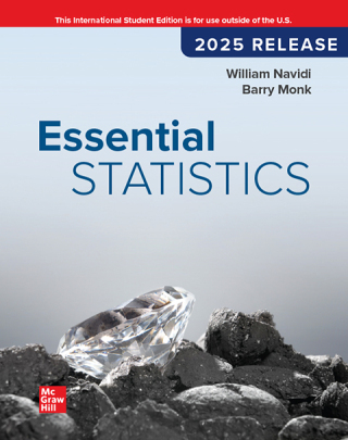 Cover image: Essential Statistics: 2025 Release ISE 4th edition 9781265896980