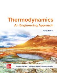 Cover image: Thermodynamics: An Engineering Approach 10th edition 9781266664489