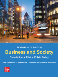 Cover image: Business and Society 17th edition 9781264080915