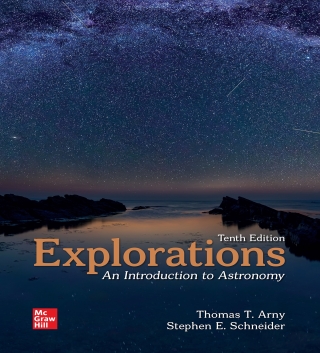 Cover image: Explorations: Introduction to Astronomy 10th edition 9781266673375