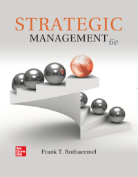 Cover image: Strategic Management 6th edition 9781264124312