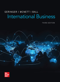 Cover image: International Business 3rd edition 9781264067527