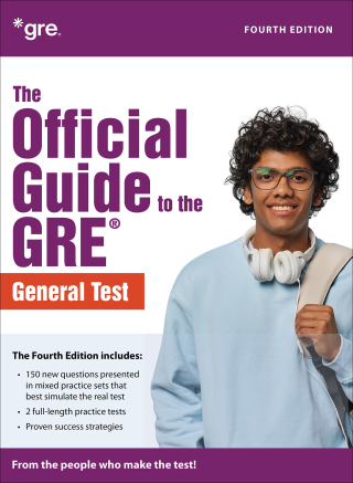 Cover image: The Official Guide to the GRE Test, Fourth Edition 4th edition 9781266795640
