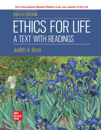 Cover image: Ethics for Life ISE 8th edition 9781265233556