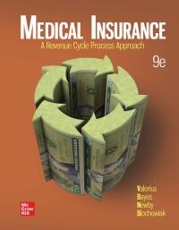 Cover image: Medical Insurance: A Revenue Cycle Process Approach 9th edition 9781265166717