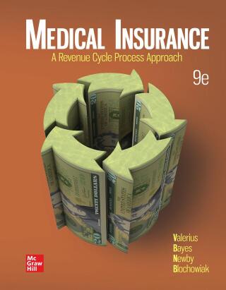 Cover image: Medical Insurance: A Revenue Cycle Process Approach 9th edition 9781265166717