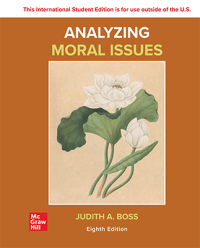 Cover image: ISE Analyzing Moral Issues 8th edition 9781266085895