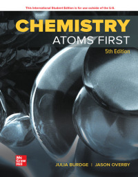 صورة الغلاف: ISE Chemistry: Atoms First 3rd edition 9781266136788