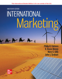Imagen de portada: ISE Ebook International Marketing 19th edition 9781266151637