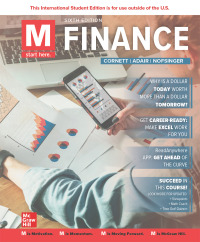 Cover image: M: Finance ISE 6th edition 9781266176210
