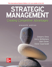 Imagen de portada: ISE Strategic Management: Creating Competitive Advantages 11th edition 9781266198267