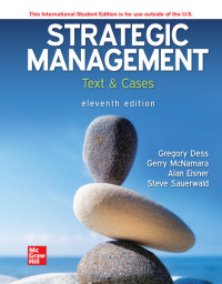 表紙画像: ISE Strategic Management: Text and Cases 11th edition 9781266200465