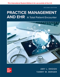 صورة الغلاف: ISE Practice Management and EHR: A Total Patient Encounter 2nd edition 9781266212789