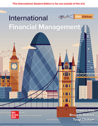 Titelbild: ISE International Financial Management 10th edition 9781266224058